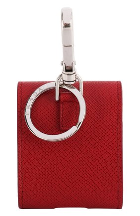 Мужской кожаный чехол для airpods PRADA красного цвета по цене 21500 руб., арт. 2TT106-2AHF-F068Z | Фото 2 Мужской кожаный чехол для airpods PRADA красного цвета, арт. 2TT106-2AHF-F068Z | Фото 2