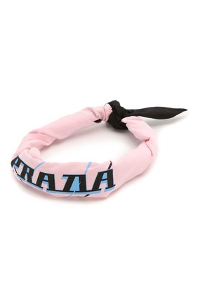 Мужской шарф PRADA розового цвета по цене 10500 руб., арт. UFL35-1V3A-F0028 | Фото 1 Мужской шарф PRADA розового цвета, арт. UFL35-1V3A-F0028 | Фото 1