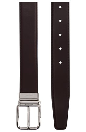 Мужской кожаный ремень PRADA бордового цвета по цене 34500 руб., арт. 2CC123-X72-F0VCY | Фото 2 Мужской кожаный ремень PRADA бордового цвета, арт. 2CC123-X72-F0VCY | Фото 2