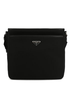 Мужская кобинированная сумка PRADA черного цвета по цене 71000 руб., арт. 2VH797-64-F0002-OOO | Фото 1 Мужская кобинированная сумка PRADA черного цвета, арт. 2VH797-64-F0002-OOO | Фото 1