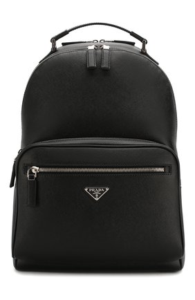 Мужской кожаный рюкзак PRADA черного цвета по цене 170000 руб., арт. 2VZ032-9Z2-F0002-OOO | Фото 1 Мужской кожаный рюкзак PRADA черного цвета, арт. 2VZ032-9Z2-F0002-OOO | Фото 1