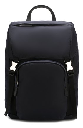 Мужской текстильный рюкзак PRADA синего цвета по цене 110000 руб., арт. 2VZ135-973-F0008-HOY | Фото 1 Мужской текстильный рюкзак PRADA синего цвета, арт. 2VZ135-973-F0008-HOY | Фото 1