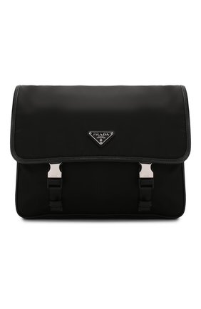 Мужская текстильная сумка PRADA черного цвета по цене 110000 руб., арт. 2VD768-64-F0002-OLO | Фото 1 Мужская текстильная сумка PRADA черного цвета, арт. 2VD768-64-F0002-OLO | Фото 1