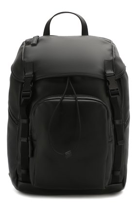 Мужской кожаный рюкзак PRADA черного цвета по цене 150000 руб., арт. 2VZ135-2BYA-F0002-HLY | Фото 1 Мужской кожаный рюкзак PRADA черного цвета, арт. 2VZ135-2BYA-F0002-HLY | Фото 1