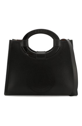 Женская сумка runaway small FENDI черного цвета по цене 179000 руб., арт. 8BH353 A8SL | Фото 6 Женская сумка runaway small FENDI черного цвета, арт. 8BH353 A8SL | Фото 6