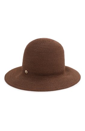 Женская шляпа kate  LORO PIANA коричневого цвета, арт. FAI6117 | Фото 1 (Материал: Растительное волокно; Региональные ограничения белый список (Axapta Mercury): RU)