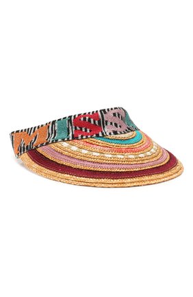 Женский козырек MISSONI разноцветного цвета по цене 25750 руб., арт. MMS00040/BV004V | Фото 1 Женский козырек MISSONI разноцветного цвета, арт. MMS00040/BV004V | Фото 1