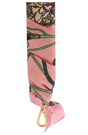 Женские ремень для сумки georgia WANDLER розового цвета по цене 16200 руб., арт. SILK STRAP GE0RGIA BAG | Фото 2 Женские ремень для сумки georgia WANDLER розового цвета, арт. SILK STRAP GE0RGIA BAG | Фото 2