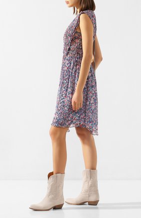Женские замшевые сапоги wish star GOLDEN GOOSE DELUXE BRAND бежевого цвета по цене 54700 руб., арт. G36WS781.B8 | Фото 2 Женские замшевые сапоги wish star GOLDEN GOOSE DELUXE BRAND бежевого цвета, арт. G36WS781.B8 | Фото 2