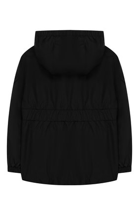 Детская ветровка MONCLER черного цвета по цене 25200 руб., арт. F1-954-1B710-10-C0417/12-14A | Фото 2 Детская ветровка MONCLER черного цвета, арт. F1-954-1B710-10-C0417/12-14A | Фото 2