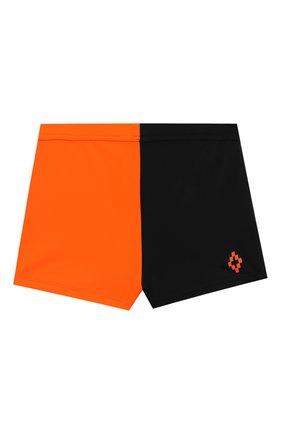 Детские плавки-шорты MARCELO BURLON KIDS OF MILAN черного цвета по цене 6430 руб., арт. 20E/B/MB/8050/1620/8-14Y | Фото 1 Детские плавки-шорты MARCELO BURLON KIDS OF MILAN черного цвета, арт. 20E/B/MB/8050/1620/8-14Y | Фото 1 (Материал внешний: Синтетический материал; Кросс-КТ: Пляж; Ростовка одежда: 10 - 11 лет | 140 - 146см, 8 лет | 128 см)