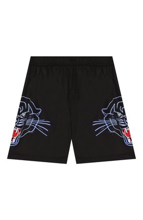 Детские плавки-шорты MARCELO BURLON KIDS OF MILAN черного цвета по цене 7530 руб., арт. 20E/B/MB/8002/5030/2-6Y | Фото 1 Детские плавки-шорты MARCELO BURLON KIDS OF MILAN черного цвета, арт. 20E/B/MB/8002/5030/2-6Y | Фото 1