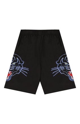 Детские плавки-шорты MARCELO BURLON KIDS OF MILAN черного цвета по цене 7530 руб., арт. 20E/B/MB/8002/5030/2-6Y | Фото 2 Детские плавки-шорты MARCELO BURLON KIDS OF MILAN черного цвета, арт. 20E/B/MB/8002/5030/2-6Y | Фото 2