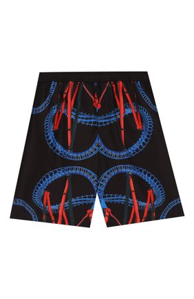 Детские плавки-шорты MARCELO BURLON KIDS OF MILAN разноцветного цвета по цене 13950 руб., арт. 20E/B/MB/8001/5030/2-6Y | Фото 1 Детские плавки-шорты MARCELO BURLON KIDS OF MILAN разноцветного цвета, арт. 20E/B/MB/8001/5030/2-6Y | Фото 1 (Материал внешний: Синтетический материал; Кросс-КТ: Пляж; Ростовка одежда: 6 лет | 116 см)