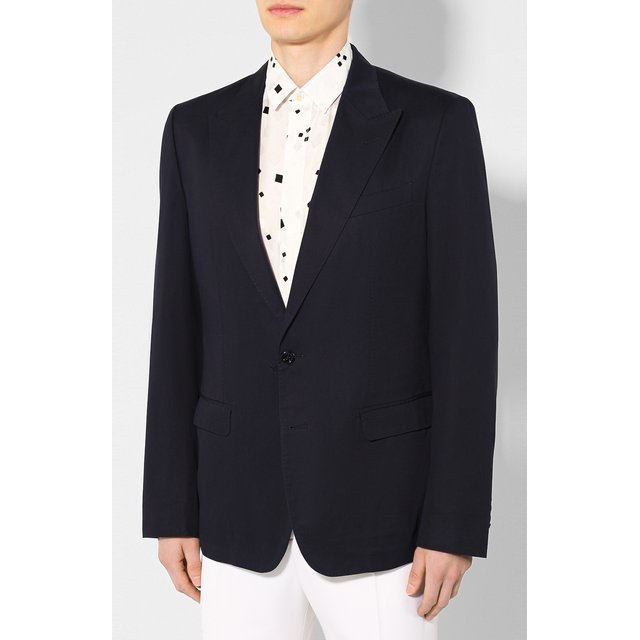 Пиджак из смеси хлопка и шелка Dolce&Gabbana 11020170