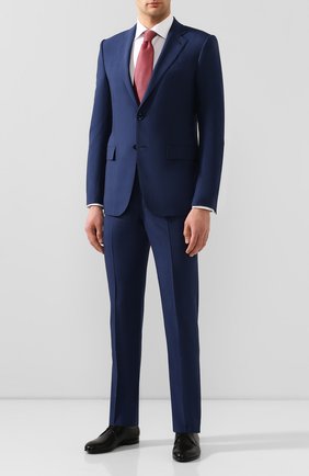 Мужской костюм из смеси шерсти и шелка ERMENEGILDO ZEGNA синего цвета по цене 188500 руб., арт. 716619/221225 | Фото 1 Мужской костюм из смеси шерсти и шелка ERMENEGILDO ZEGNA синего цвета, арт. 716619/221225 | Фото 1