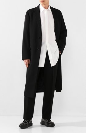 Мужская рубашка из смеси хлопка и льна JIL SANDER белого цвета по цене 39950 руб., арт. JSMQ743326-MQ254000A | Фото 2 Мужская рубашка из смеси хлопка и льна JIL SANDER белого цвета, арт. JSMQ743326-MQ254000A | Фото 2