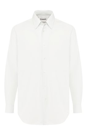Мужская хлопковая рубашка JIL SANDER светло-зеленого цвета по цене 27800 руб., арт. JSMQ741626-MQ244300 | Фото 1 Мужская хлопковая рубашка JIL SANDER светло-зеленого цвета, арт. JSMQ741626-MQ244300 | Фото 1