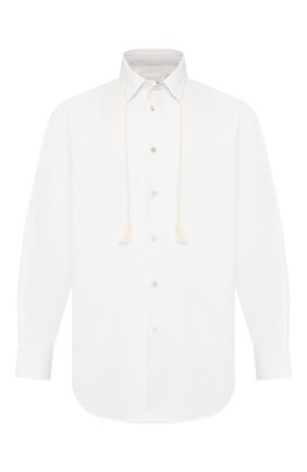 Мужская хлопковая рубашка JIL SANDER белого цвета по цене 36950 руб., арт. JSMQ740126-MQ244200 | Фото 1 Мужская хлопковая рубашка JIL SANDER белого цвета, арт. JSMQ740126-MQ244200 | Фото 1