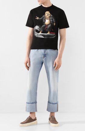 Мужская хлопковая футболка DOM REBEL черного цвета по цене 7970 руб., арт. ZEN/0VERSIZE T-SHIRT | Фото 2 Мужская хлопковая футболка DOM REBEL черного цвета, арт. ZEN/0VERSIZE T-SHIRT | Фото 2