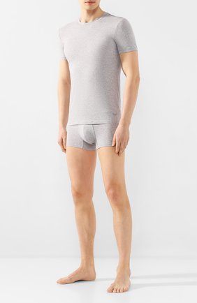 Мужские хлопковая футболка ERMENEGILDO ZEGNA серого цвета по цене 6810 руб., арт. N3M200970 | Фото 2 Мужские хлопковая футболка ERMENEGILDO ZEGNA серого цвета, арт. N3M200970 | Фото 2