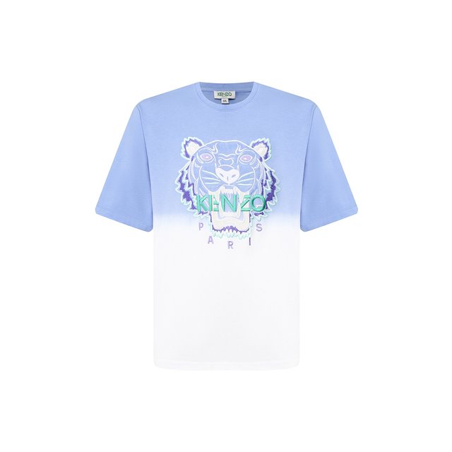 Хлопковая футболка Kenzo 11020889