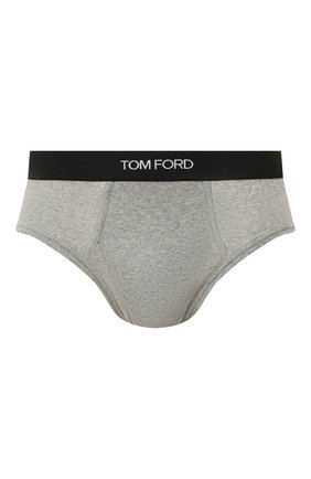 Мужские хлопковые хипсы TOM FORD серого цвета по цене 5140 руб., арт. T4LC10040 | Фото 1 Мужские хлопковые хипсы TOM FORD серого цвета, арт. T4LC10040 | Фото 1