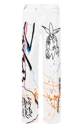 Мужские джинсы OFF-WHITE белого цвета по цене 86650 руб., арт. 0MYA075S20D050510188 | Фото 1 Мужские джинсы OFF-WHITE белого цвета, арт. 0MYA075S20D050510188 | Фото 1