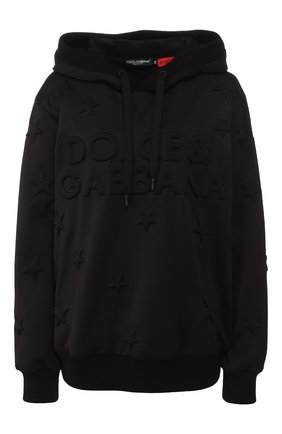 Женский худи DOLCE & GABBANA черного цвета по цене 74350 руб., арт. F9G80T/HUMD6 | Фото 1 Женский худи DOLCE & GABBANA черного цвета, арт. F9G80T/HUMD6 | Фото 1