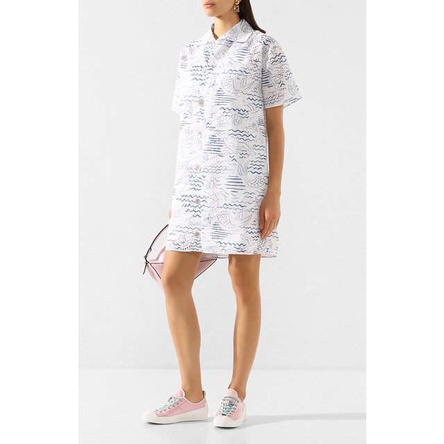 фото Хлопковое платье kenzo