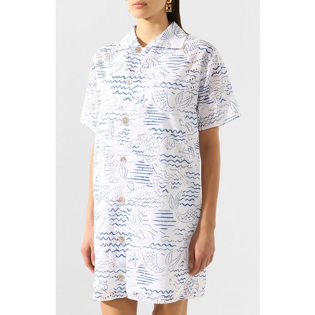 фото Хлопковое платье kenzo