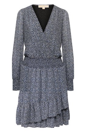 Женское платье MICHAEL MICHAEL KORS голубого цвета по цене 23200 руб., арт. MH98XEYDGZ | Фото 1 Женское платье MICHAEL MICHAEL KORS голубого цвета, арт. MH98XEYDGZ | Фото 1