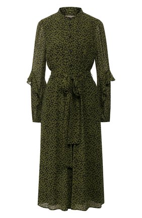 Женское платье-миди MICHAEL MICHAEL KORS зеленого цвета по цене 24150 руб., арт. MH98ZCYDGJ | Фото 1 Женское платье-миди MICHAEL MICHAEL KORS зеленого цвета, арт. MH98ZCYDGJ | Фото 1