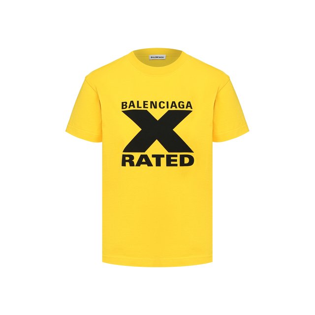 Хлопковая футболка Balenciaga 11022922