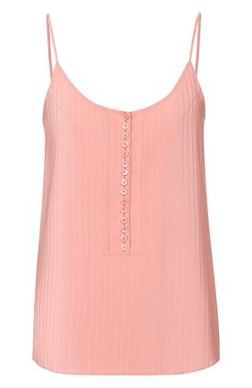 Женская шелковый топ CHLOÉ розового цвета по цене 59950 руб., арт. CHC20UHT68307 | Фото 1 Женская шелковый топ CHLOÉ розового цвета, арт. CHC20UHT68307 | Фото 1