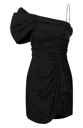 Женское платье из вискозы ISABEL MARANT черного цвета по цене 109500 руб., арт. R01740-20E051I/VETRAE | Фото 1 Женское платье из вискозы ISABEL MARANT черного цвета, арт. R01740-20E051I/VETRAE | Фото 1