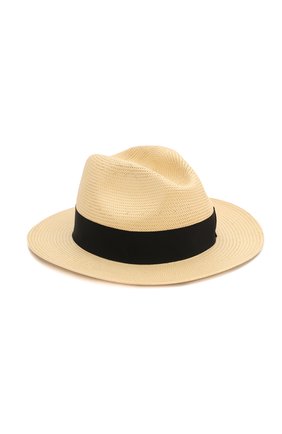 Мужская шляпа DOLCE & GABBANA бежевого цвета, арт. GH640A/G3UAJ | Фото 1 (Материал: Растительное волокно)