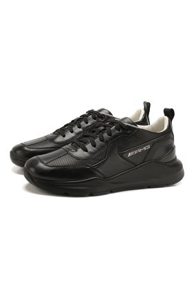 Мужские кожаные кроссовки SANTONI черного цвета по цене 45050 руб., арт. MSAM21335NE0XFDNN01 | Фото 1 Мужские кожаные кроссовки SANTONI черного цвета, арт. MSAM21335NE0XFDNN01 | Фото 1