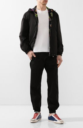 Мужские кожаные кеды superstar GOLDEN GOOSE DELUXE BRAND синего цвета по цене 25900 руб., арт. G36MS590.U59 | Фото 2 Мужские кожаные кеды superstar GOLDEN GOOSE DELUXE BRAND синего цвета, арт. G36MS590.U59 | Фото 2