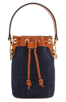 Женская сумка mon tresor FENDI синего цвета по цене 136000 руб., арт. 8BS010 A9P2 | Фото 1 Женская сумка mon tresor FENDI синего цвета, арт. 8BS010 A9P2 | Фото 1