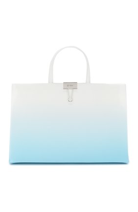 Женская сумка box medium OFF-WHITE голубого цвета по цене 89950 руб., арт. 0WNA058R20G990683100 | Фото 1 Женская сумка box medium OFF-WHITE голубого цвета, арт. 0WNA058R20G990683100 | Фото 1