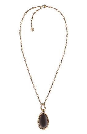 Женское колье ALEXANDER MCQUEEN бордового цвета по цене 43100 руб., арт. 621755/J160T | Фото 1 Женское колье ALEXANDER MCQUEEN бордового цвета, арт. 621755/J160T | Фото 1