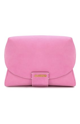 Женская поясная сумка le sac manosque JACQUEMUS розового цвета по цене 63600 руб., арт. 201BA18/61400 | Фото 1 Женская поясная сумка le sac manosque JACQUEMUS розового цвета, арт. 201BA18/61400 | Фото 1
