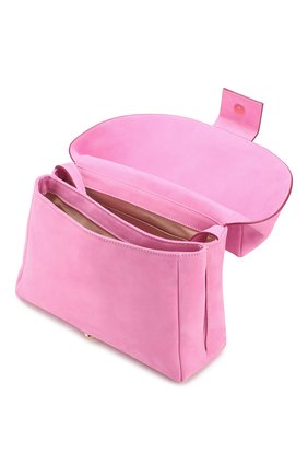 Женская поясная сумка le sac manosque JACQUEMUS розового цвета по цене 63600 руб., арт. 201BA18/61400 | Фото 4 Женская поясная сумка le sac manosque JACQUEMUS розового цвета, арт. 201BA18/61400 | Фото 4