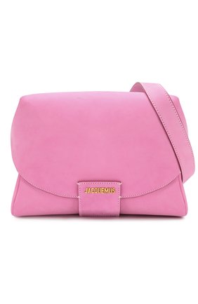 Женская поясная сумка le sac manosque JACQUEMUS розового цвета по цене 63600 руб., арт. 201BA18/61400 | Фото 6 Женская поясная сумка le sac manosque JACQUEMUS розового цвета, арт. 201BA18/61400 | Фото 6