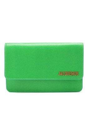 Женская сумка le riviera JACQUEMUS зеленого цвета по цене 31000 руб., арт. 201BA04/63500 | Фото 1 Женская сумка le riviera JACQUEMUS зеленого цвета, арт. 201BA04/63500 | Фото 1