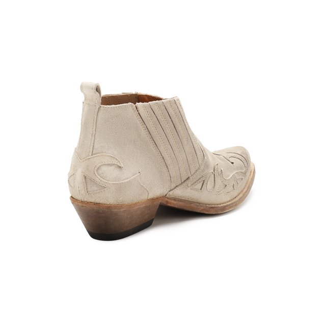 Замшевые ботинки Santiago GOLDEN GOOSE DELUXE BRAND 11025015