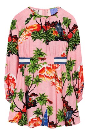 Детское платье STELLA JEAN KIDS розового цвета по цене 9475 руб., арт. 20E/J/JF/AB08/2714/4A-6A | Фото 1 Детское платье STELLA JEAN KIDS розового цвета, арт. 20E/J/JF/AB08/2714/4A-6A | Фото 1