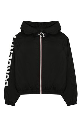 Детского ветровка BURBERRY черного цвета по цене 25700 руб., арт. 8026330 | Фото 1 Детского ветровка BURBERRY черного цвета, арт. 8026330 | Фото 1