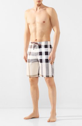 Детского плавки-шорты BURBERRY бежевого цвета по цене 24900 руб., арт. 8025948 | Фото 2 Детского плавки-шорты BURBERRY бежевого цвета, арт. 8025948 | Фото 2